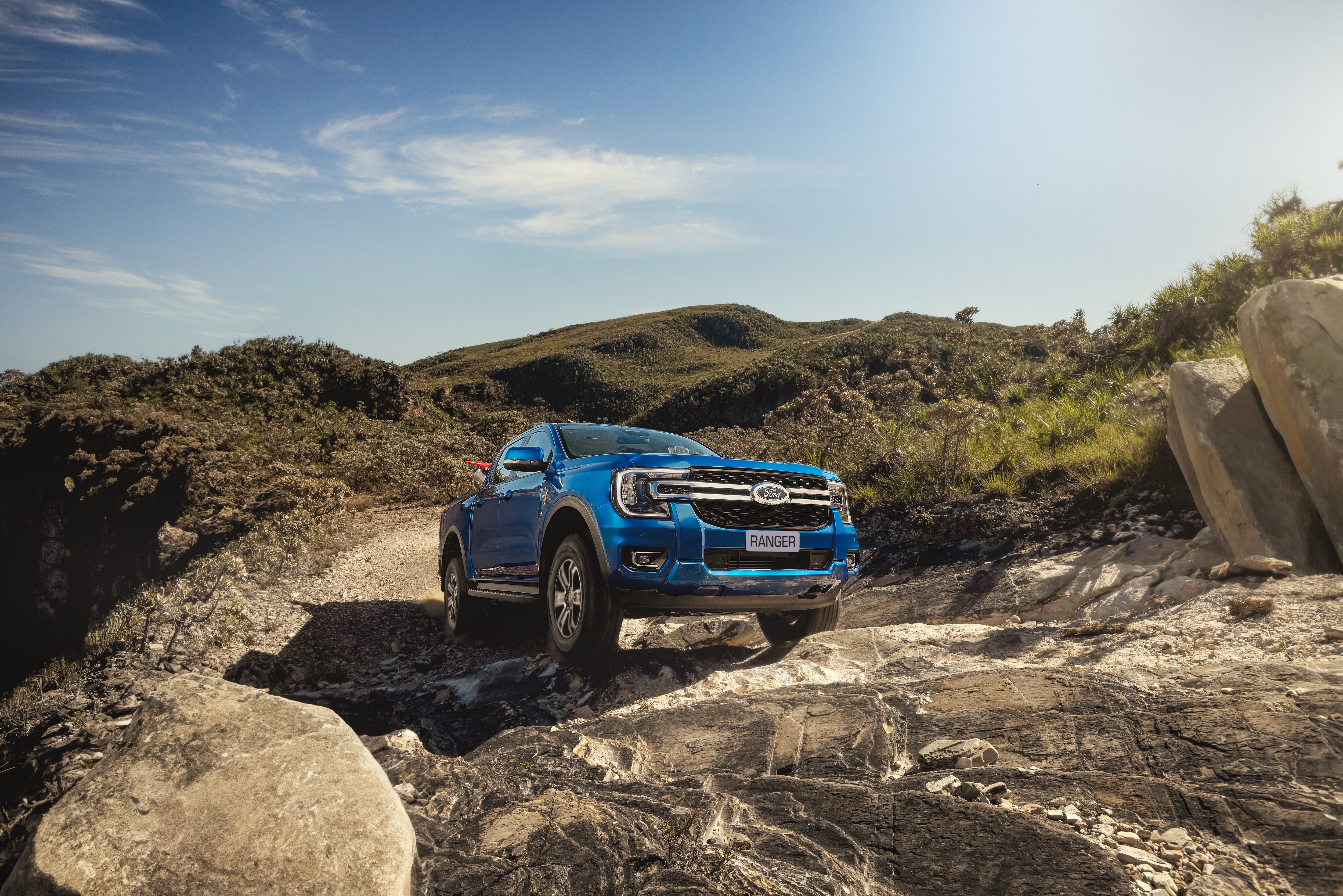 Ford Ranger XLT azul